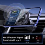 UGREEN Car Phone Holder MagSafe Car Mount, [360° Rotation Super Stable], One-hand Auto Lock, No Blocking Air Vent Magnetic Mobile Holder Accessories, Fit for iPhone 16/15/14, Samsung S25/24/23/Z Flip - Image 7