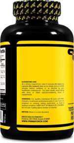PrimaForce ZMA Dietary Supplement, 180 Capsules - Image 3