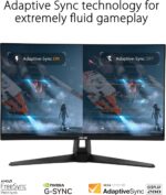 ASUS TUF Gaming VG279QM1A Gaming Monitor – 27-inch, Full HD(1920x1080), 280Hz(OC), Fast IPS, ELMB Sync, 1ms (GTG), Freesync Premium™, G-Sync compatible, Variable Overdrive, 100% sRGB, HDR - Image 4