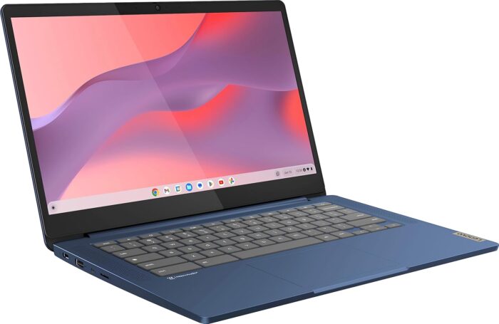 Lenovo Newest Flagship Chromebook, 14'' FHD Touchscreen Slim Thin Light Laptop Computer, 8-Core MediaTek Kompanio 520 Processor, 4GB RAM, 64GB eMMC, WiFi 6,Chrome OS+HubxcelAccesory, Abyss Blue - Image 3