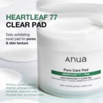 ANUA Heartleaf 77 Toner Pad, Mild Exfoliating Facial Pads for Glass Skin, Hydrating Pore Care for Sensitive Skin, Heartleaf Extract, PHA, Centella, Non comedogenic, Korean Skin Care (70 Pads) - Image 2