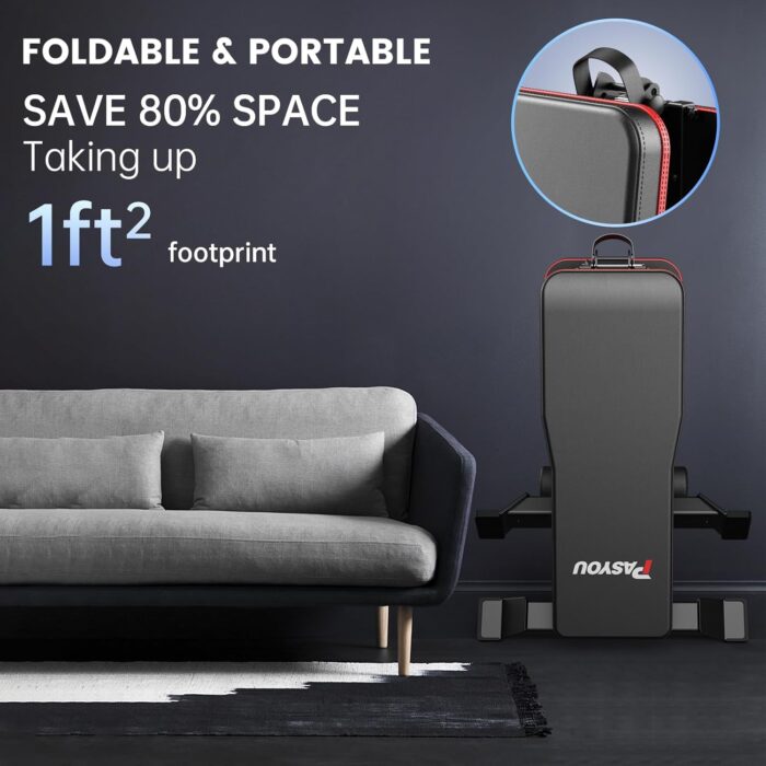 PASYOU Adjustable Weight Bench, Full Body Workout Strength Training Bench Press Foldable Incline Decline Bench Sit Up Exercise Equipment for Home Gym PA300/PA400/PA500 - Image 6