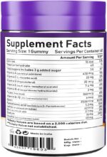 NBL Natural Hair Vitamins 60 Gummies Supplement with Vitamin C, Biotin & Folic Acid Supports Hair Growth, Hair Loss, Healthy Hair, Skin & Nails | Hair Multivitamins Supplements for Men Women's - Image 7