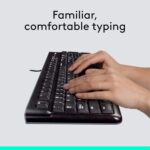 Logitech Desktop MK120 Mouse and keyboard Combo - Image 2