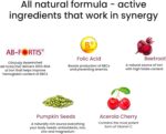 Wellbeing Nutrition Melts Nano Iron | Plant Based Iron, Beetroot, Swiss Chard, Pumpkin Seeds, Vitamin C and Folate for Improved Hemoglobin, Oxygen binding capacity & Blood Building (30 Oral Strips) - Image 3