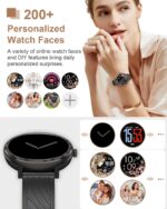 Smart Watch for Women, 1.19" AMOLED Touchscreen Fitness Tracker, Make/Answer Calls, Heart Rate SpO2 Monitor, IP68 Waterproof, Sleep & Activity Tracking Smartwatch for Android Phones iPhone - Image 6