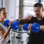 DAYONG Fitness Dumbbell Set of 2, Hexagonal Frosted Dumbbells for Men Women, Home Gym Equipment for Core Strength Training, Exercise Muscle. - Image 6