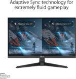 ASUS TUF Gaming 24” (23.8 inch viewable) 1080P Monitor (VG249Q3A) - Full HD, 180Hz, 1ms, Fast IPS, Extreme Low Motion Blur, FreeSync Premium, Speakers, DisplayPort, HDMI, Variable Overdrive, 99% Srgb - Image 4