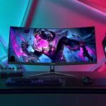 Gawfolk 34" Inch Gaming Monitor UWQHD 165Hz Curved 1500R Ultrawide 21:9 Computer Monitor 3440x1440 1ms(GTG) 100% sRGB FreeSync PIP/PBP RGB Backlight Display Screen for Office & Gaming - Image 8