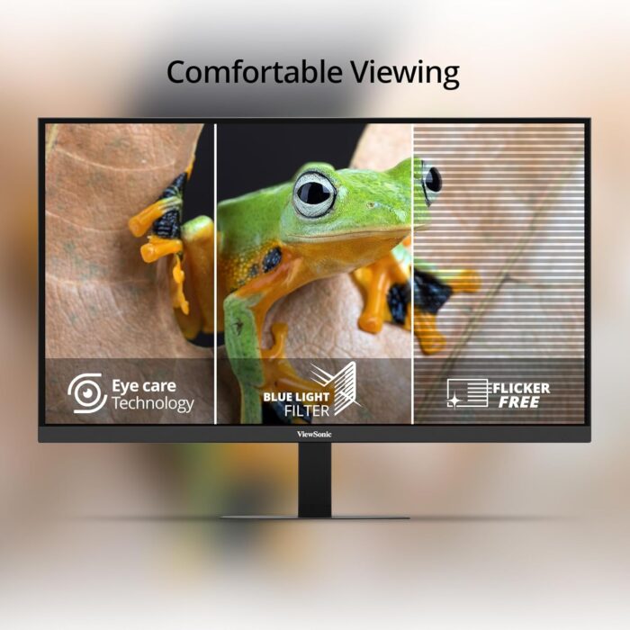 ViewSonic VA2708-4K-MHD, 27 inch, 4K UHD, 60Hz, 4ms, HDR10 Delivers Stellar Contrast and Color Accuracy, Dual HDMI and DisplayPort inputs - Image 5