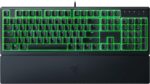 Razer Ornata V3 X Gaming Keyboard: US Layout, Low-Profile Keys, Silent Membrane Switches, UV-Coated Keycaps, Spill Resistant, Chroma RGB Lighting, Ergonomic Wrist Rest - Classic Black