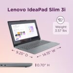 Lenovo IdeaPad Slim 3i, 15.3” FHD Display, Intel Core i5-13420H, 16GB RAM, 512GB SSD, 1920x1080 px, Windows 11, Luna Grey,BACKLIGHT KEYBOARD (1 Year Service center Warranty) - Image 6