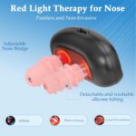 Red Light Nasal Therapy Device, Portable RespiRelief Red Light Therapy Instrument for Nose, Respi-Relief Nasal Soothing Device - Image 2