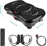 Max Strength - Vibration Plate Exercise Machine - Motion Vibration Platform | Whole Body Viberation Machine for Home, Weight Loss Vibration plate for professional massage Machine - Image 4