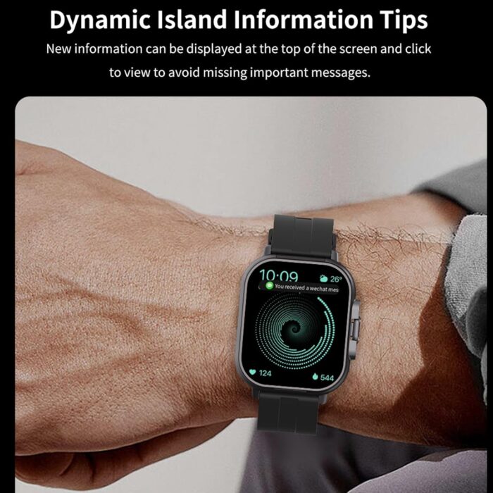 Azonee Smart Watch for Men, with Wireless Bluetooth Ear Buds, Make/Answer Calls Bluetooth Earphones, Fitness Tracker Heart Rate Blood Pressure Monitor Sleep Tracker, Smartwatches for iOS Android - Image 7