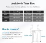 FIT KING Air Compression Recovery System, Full Leg & Foot Compression Massage Boots for Blood Circulation and Fast Recovery, Enhance Sports Performance (Medium) - Image 6