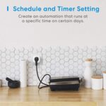 meross Smart Plug Compatible with HomeKit WiFi Plug That Works with Alexa Siri and Google Home Wireless Remote Control Timer Switch - Image 5
