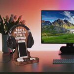 Angju Headphone Stand,Wooden Gaming Headset Stand for Gaming Desktop,Gaming Accessories,Gamer Gifts for Teenage Boy, Gamer Room Decor for Man, Best Gifts for Son, Boyfriend, Husband - Image 5