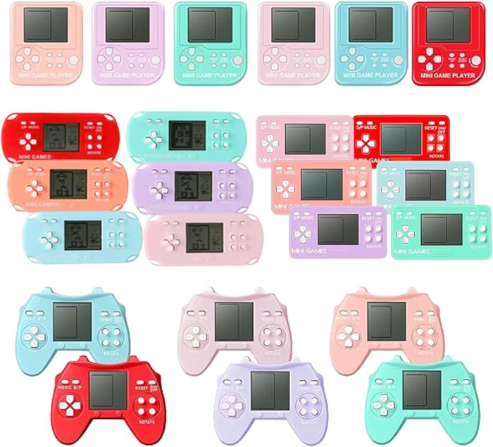 Beauenty Party Favors For Kids Birthday Video Games|Toys Boys Girls|Kids Party Favors Mini Toys| Return Gifts For Kid Toy|Birthday Giveaways For Kid|Party Favours|Children Class Return gift (24PC)