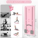 STAYOUNG Multifunctional Pilates Abdominal Board - Exercise Fitness Board, Foldable Home Gym Exercise Fitness Equipment for Strength Training Core Workout, Suitable for Fitness, Weight Loss (Pink) - Image 6