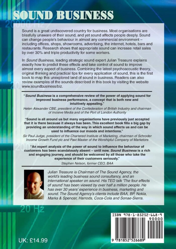Management Books 2000 Sound Business: How to Use Sound to Grow Profits and Brand Value - Image 2
