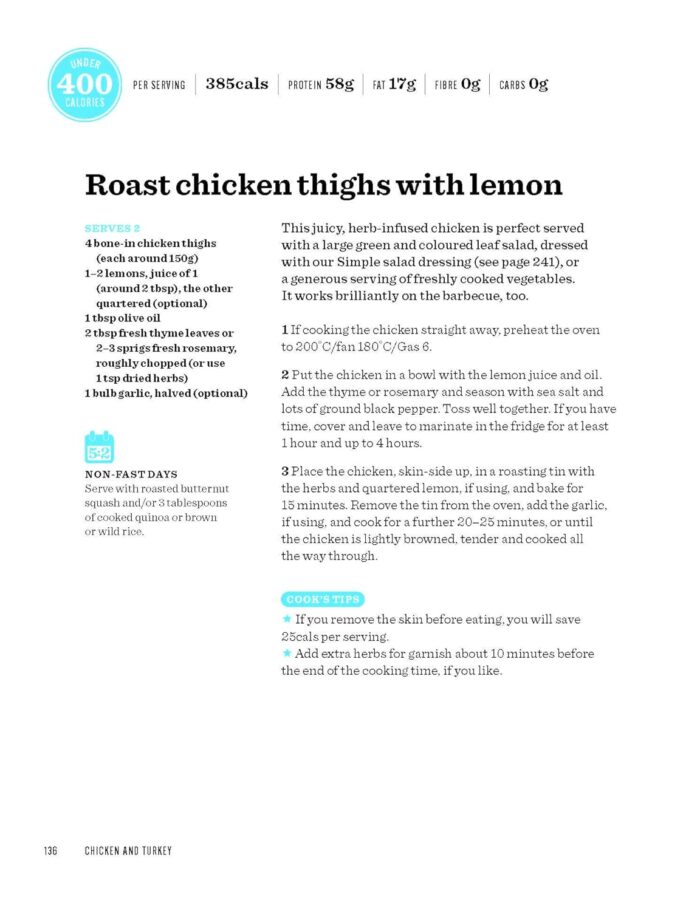 The Fast 800 Recipe Book: Low-Carb, Mediterranean Style Recipes For Intermittent Fasting And Long-Term Health - Image 4