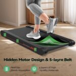 Sperax Walking Pad Treadmill with APP,Under Desk Treadmill,Vibration Walking Pad 150KG Capacity - Image 6