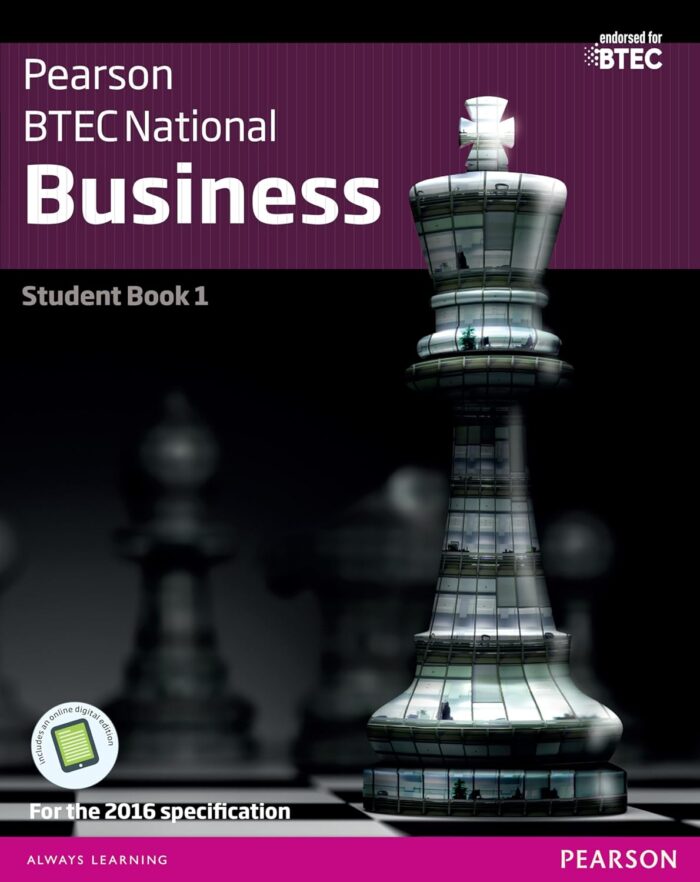 Pearson Education Limited BTEC Nationals Business Student Book 1 + Activebook: For the 2016 specifications
