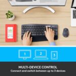 Logitech MK850 Performance Wireless Keyboard and Mouse Combo Black - Image 2