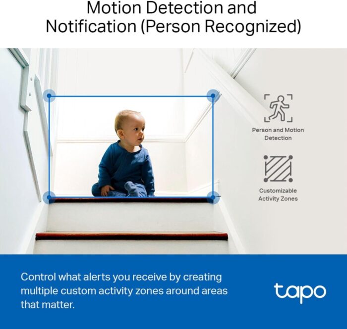 Tapo Mini Smart Security Camera, Indoor CCTV, Works with Alexa&Google Home, No Hub Required, 1080p, 2-Way Audio, Night Vision,Device Sharing (TC60) [Amazon Exclusive] No Monthly Fee - Image 4