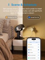 Meross Smart Plug with Energy Monitoring, Mini Smart WiFi Plug Work with Alexa, Google Home, SmartThings, Smart Socket Remote Control Timer Plug, No Hub Required, 13A, 2 Packs - Image 5