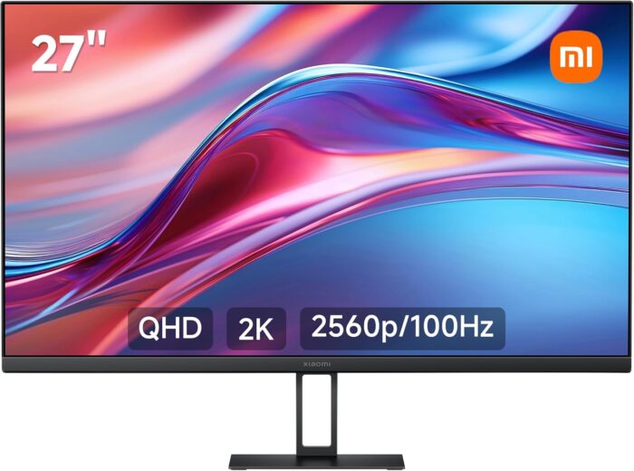 Xiaomi 2K Monitor A27Qi US, Display 27″ QHD 2K 2560p/100Hz