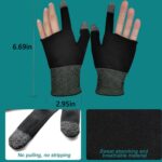 FENDOUNIU E-Sports Gaming Gloves - Two-Fingers Thumb and Index Sleeves With Highly Sensitive Nano-Silver Fiber Material, Anti-Sweat and Ultra-Thin for PUBG, Mobile Phone Game - Image 4
