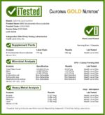 California Gold Nutrition, NMN, 175 mg, 60 Veggie Capsules - Image 4