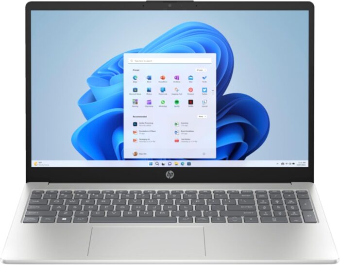 HP 2024 Newest 15s Laptop With 15.6″ FHD Display, Intel Core i7-1355U Processor |16GB DDR4 Ram |1TB NVMe SSD |Intel Iris X Graphics, Windows 11 Natural silver (Upgraded)