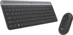 Logitech MK470 Wireless Keyboard and Mouse Combo for Windows, USB 2.4GHz Receiver, 12 FN Keys, Minimalist and Stylished, for Windows 10,11 or Later, Works with Surface - Black - Image 5