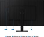 Samsung 32" ViewFinity S7 4K Monitor, UHD resolution, 60 Hz Refresh Rate, 5ms Response Time, HDR10, Easy Setup Stand - LS32D706EAMXUE - Image 5