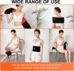 USUIE Red Light Therapy Belt, Infrared Light Therapy Wrap Red Light Therapy Device for Body with Timer for Back Shoulder Waist Muscle Pain Relief for Women Men - Image 8