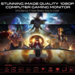 GAMEON 24 inch monitor, Full HD 1920x1080p HDMI and VGA with Ergonomic Tilt, Eye Care Technology with Blue Light Filter and Anti-Glare, Adaptive-Sync and Built-in-speakers - Image 2