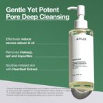 ANUA Heartleaf Pore Control Cleansing Oil, Oil Cleanser for Face, Makeup Blackhead Remover, Double Cleansing, Facial Cleanser, Mild Ingredients, Korean Skin Care 6.76 fl oz(200ml) - Image 3