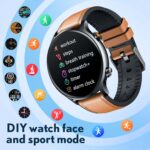 Smartwatch, Fitness Watch, Bluetooth Calling - 1.39 inch Men's Smartwatch with Heart Rate Oxygen Blood Pressure, Sleep Monitor, 114 Sports Modes, Pedometer, Activity Tracker, Compatible with Android - Image 5