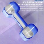 DAYONG Fitness Dumbbell Set of 2, Hexagonal Frosted Dumbbells for Men Women, Home Gym Equipment for Core Strength Training, Exercise Muscle. - Image 2