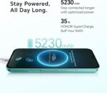 Honor 400 Lite DUAL-SIM 256GB ROM + 8GB RAM (GSM only | No CDMA) Factory Unlocked 5G SmartPhone (Marrs Green) - International Version - Image 9