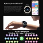 Smart Watch For Men,1.43" HD Display, 3ATM High Waterproof, Smartwatch for Men (Answer/Make Calls), Fitness Watch with 150+ Sports Modes, Heart Rate/Sleep Monitor, Activity Trackers for iOS/Android 32 - Image 5