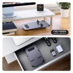 UGREEN iPad Stand 360° Rotatable Metal Phone and Tablet Stand Holder for Desk Adjustable Foldable Tablet Mount Compatible with All up tp 13'' Devices iPhone 16 Pro Max iPad Pro/Air/Mini Galaxy Tab - Image 6
