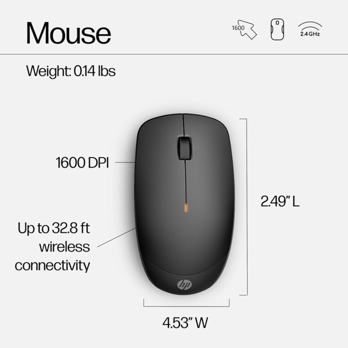 HP 230 Wireless Mouse and Keyboard Combo-Arabic-English (18H24AA) - Image 10