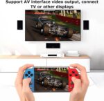 Morelian X7 4.3 Inch Video Game Console Handheld Game Players Double Rocker 8GB Memory Built in 1000 Games MP5 Game Controller TV Output - Image 6