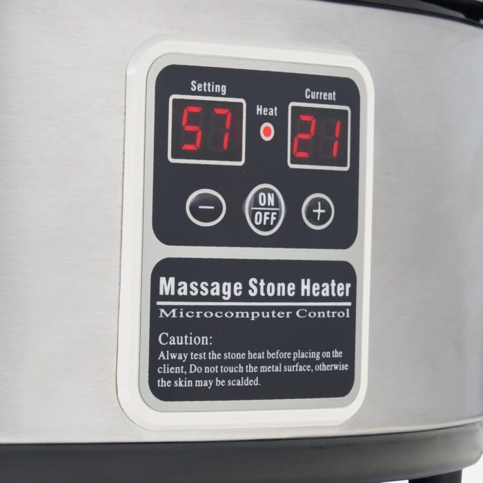 Master Massage Digital Professional Massage Hot Stone Warmer Heater Heating Device (6 Quart) - Image 5