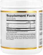 California Gold Nutrition, Hydrolyzed Marine Collagen Peptides, Unflavored, 7.05 oz (200 g) - Image 2
