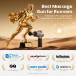 BOB AND BRAD C2 Massage Gun, Deep Tissue Percussion Massager Gun, Handheld Muscle Massager with 5 Speeds and 5 Heads, for Home Gym Office Workout Recovery Pain Soreness Relief, Gifts for Men Women - Image 6